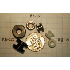 Rail button, #10, 2 pack